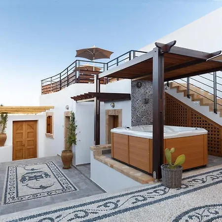 וילה Lindosaquaview Luxury